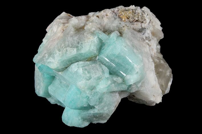 Amazonite Crystal Cluster with Smoky Quartz - Colorado #167976